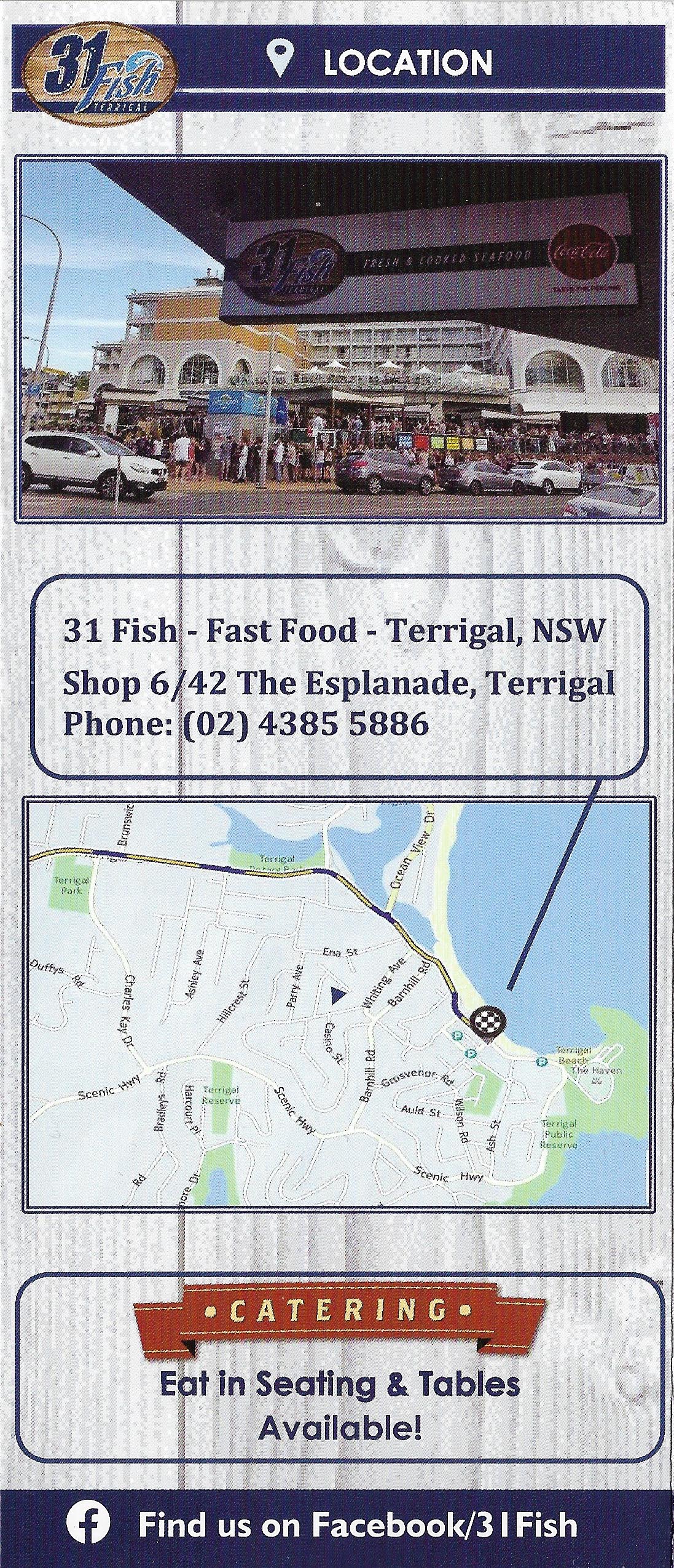 31 Fish & Chips Terrigal Central Coast - NSW | OBZ Online Business Zone
