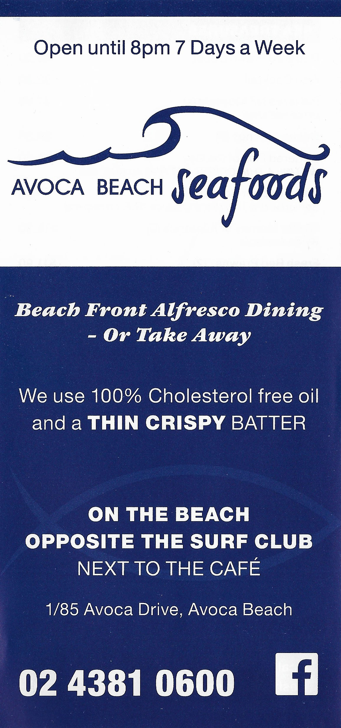 Avoca Beach Seafoods Avoca Beach Central Coast - NSW | OBZ Online Business Zone
