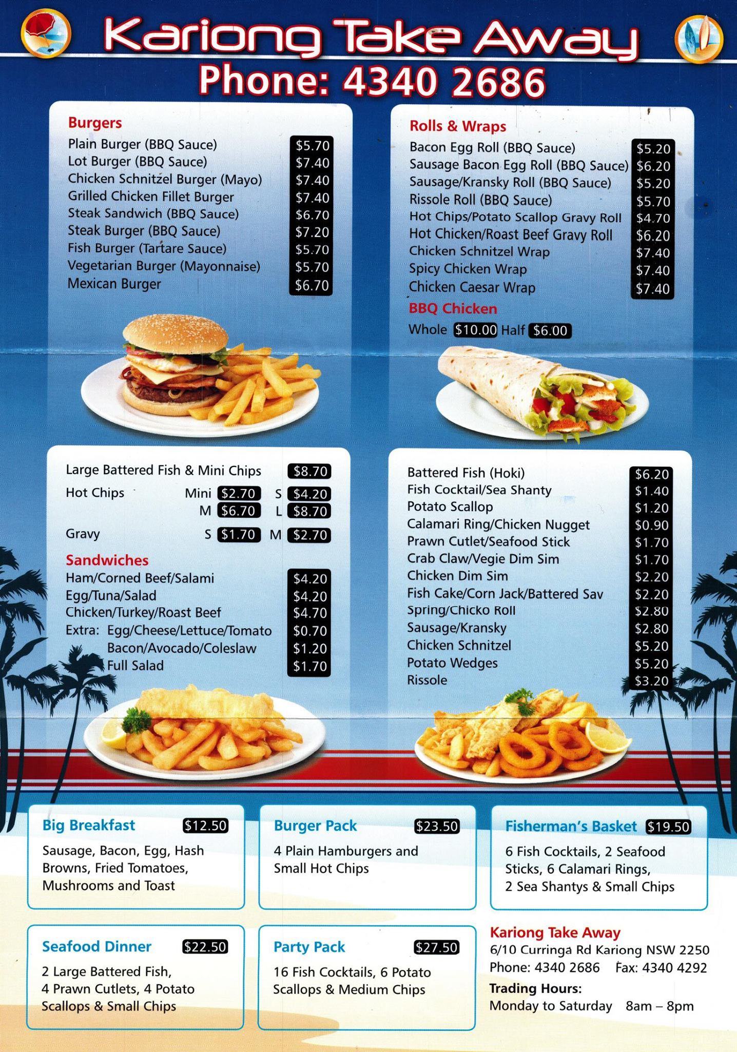 Kariong Take Away Kariong Central Coast - NSW | OBZ Online Business Zone