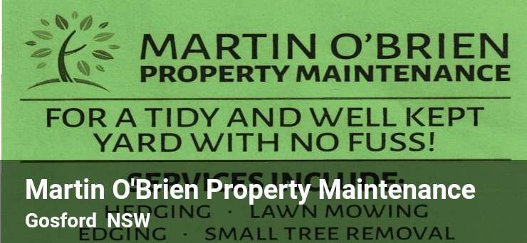 Martin O'Brien Property Maintenance 