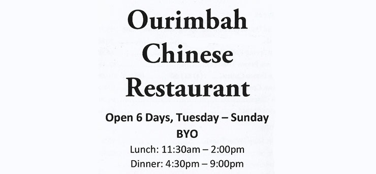 Ourimbah Chinese Restaurant