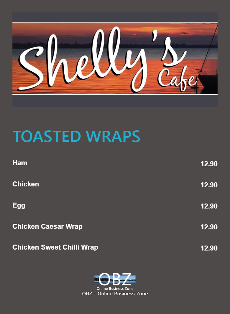 Shelly's Cafe Saratoga Central Coast - NSW | OBZ Online Business Zone