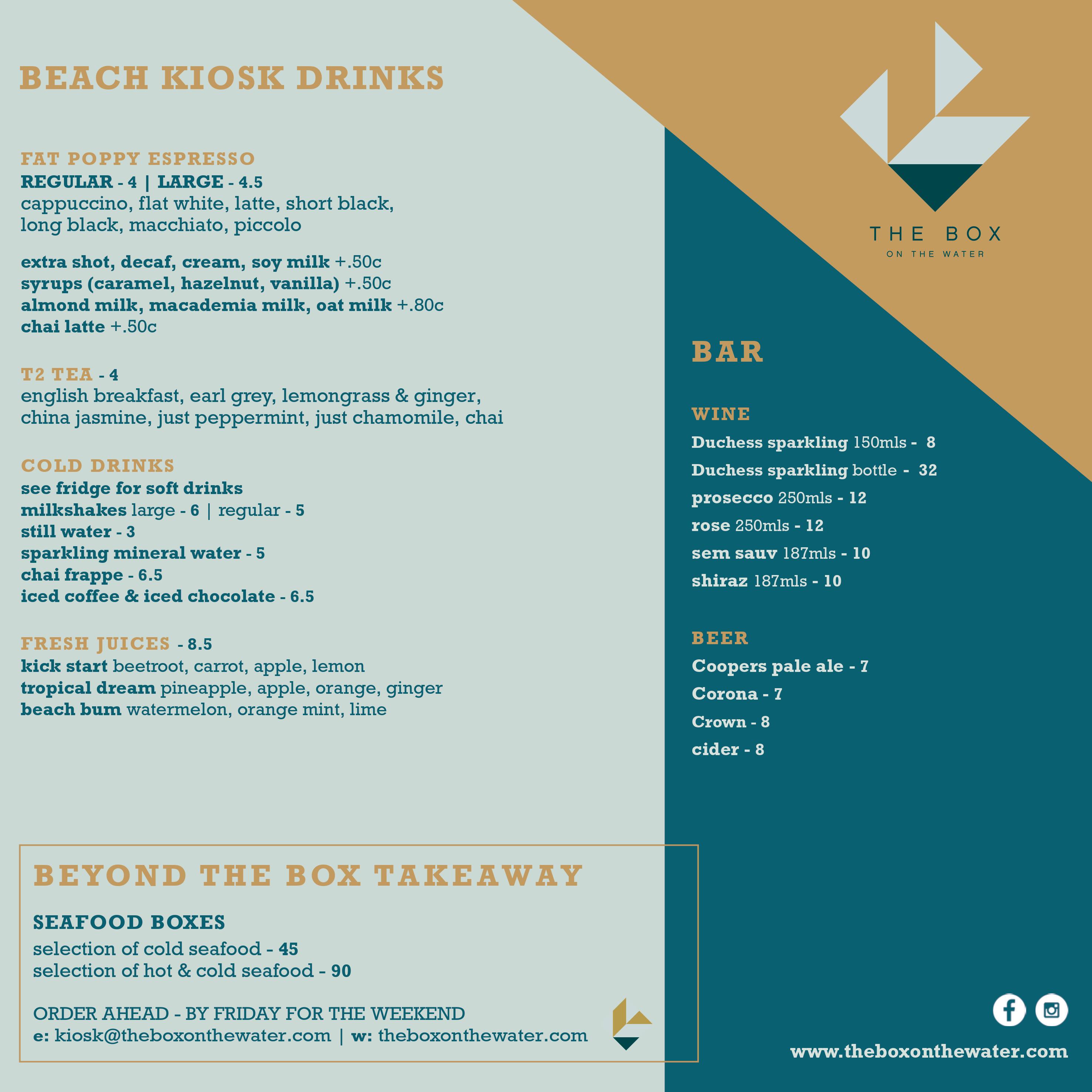 The Box on the Water Beach Kiosk Ettalong Beach Central Coast - NSW | OBZ Online Business Zone