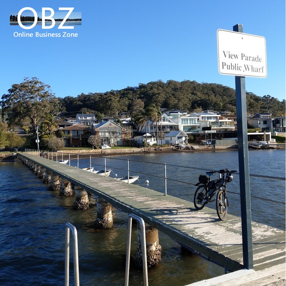 View Parade Public Wharf Fishing Jetty Saratoga Central Coast NSW | OBZ - Online Business Zone